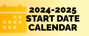 2024-2025 Start Date Calendar