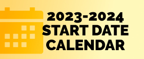 2021-2022 Start Date Calendar